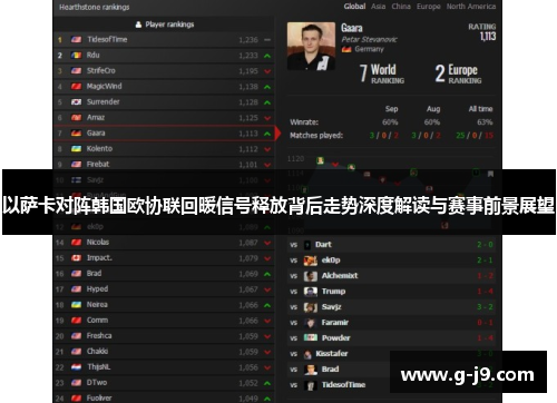 以萨卡对阵韩国欧协联回暖信号释放背后走势深度解读与赛事前景展望